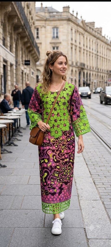 Création Abdallah Lifino — robe sur mesure
